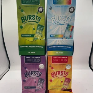 bursts by sauce, bursts by sauce 800mg, bursts by sauce thc gummies, burst by sauce edibles,burst by sauce, bursts by sauce reviews