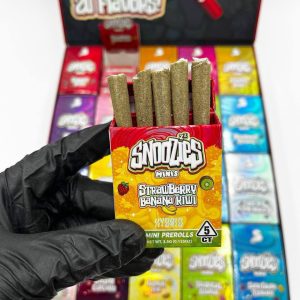 snoozies minis preroll, snoozies mini prerolls, snoozies mini preroll, snoozies .5g preroll